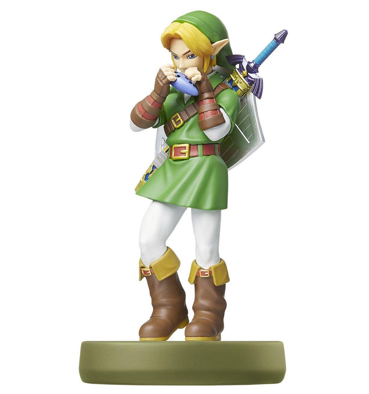 Nintendo Amiibo Character - The Legend of Zelda Series Figure (Link Ocarina of Time) (Nintendo Switch)