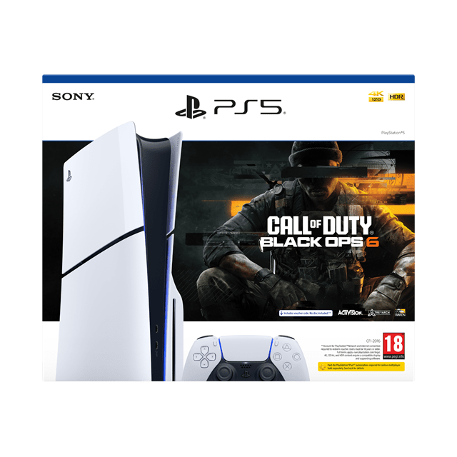PlayStation 5 PS5 Disc Edition (Slim) - Call of Duty: Black Ops 6 Bundle