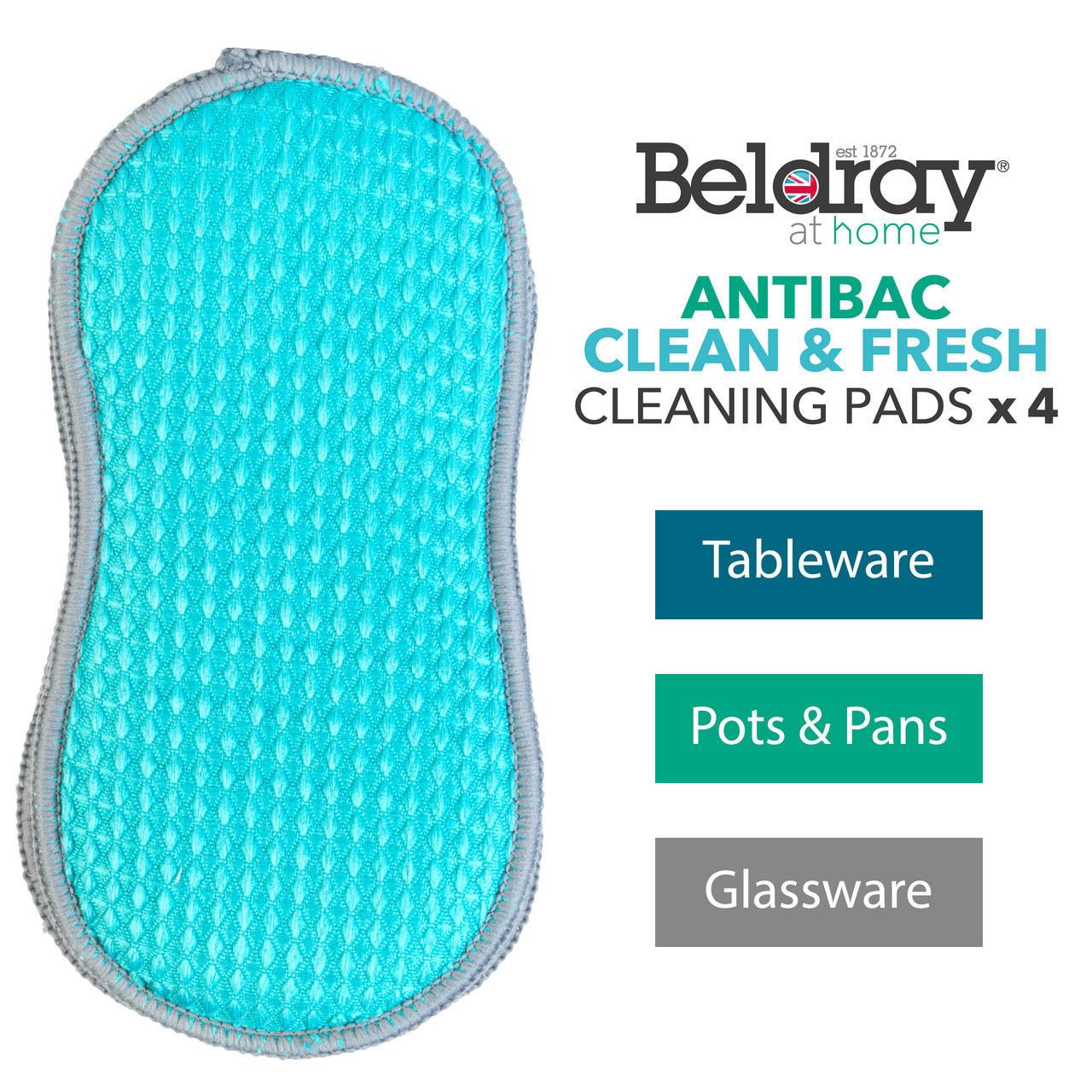 Antibac Clean & Fresh Cleaning Pads - 4 Pack