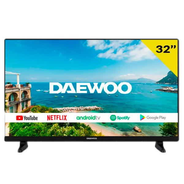 Daewoo 32" LED HD Ready TV – Compact Flat-Screen with HDMI, USB & Slim Bezel