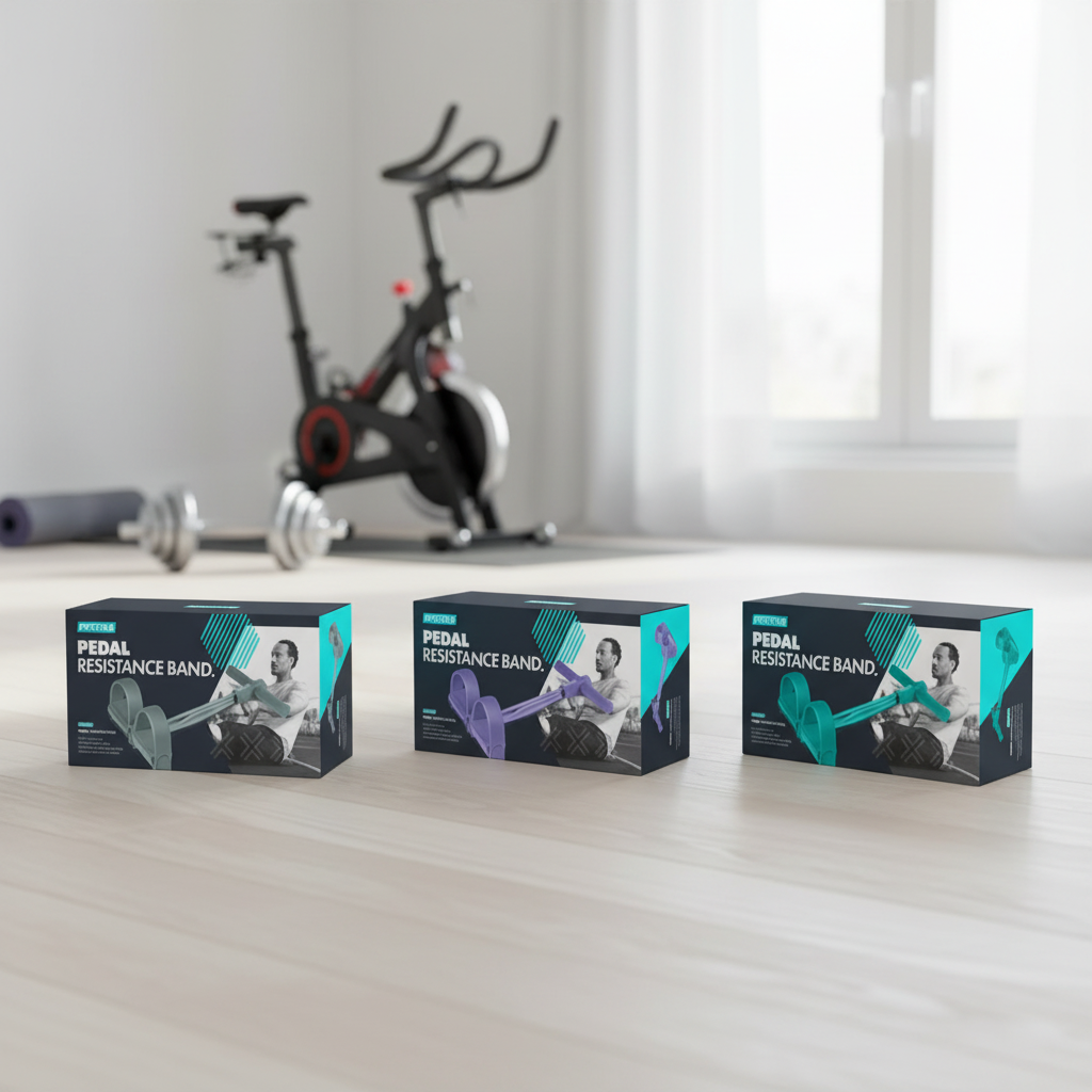 Multi-Functional Pedal Resistance Band - Enhance Your Workout - Random Delivery