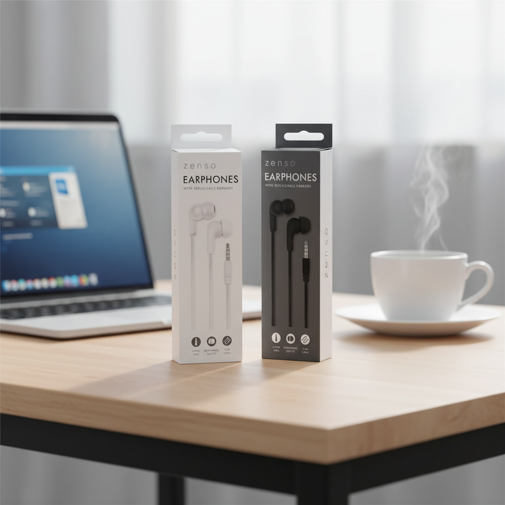 Premium Sound Earphones with 3.5mm Jack Port - Random Delivery