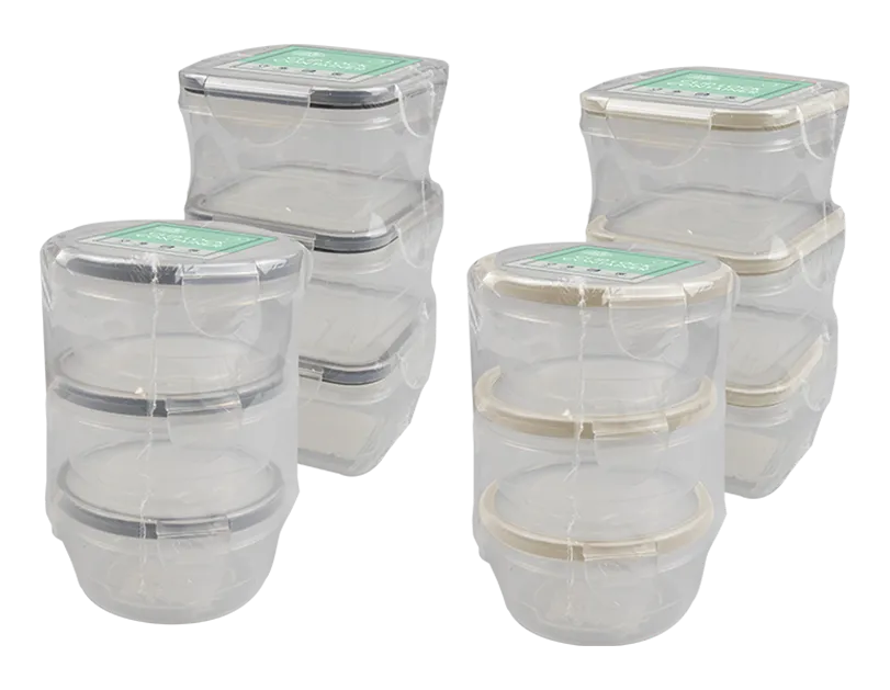 Mini Clip Lock Containers 3pk (Random Delivery)