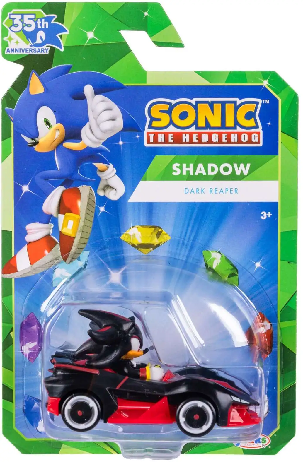 Sonic The Hedgehog - Shadow Diecast Vehicle [Dark Reaper]
