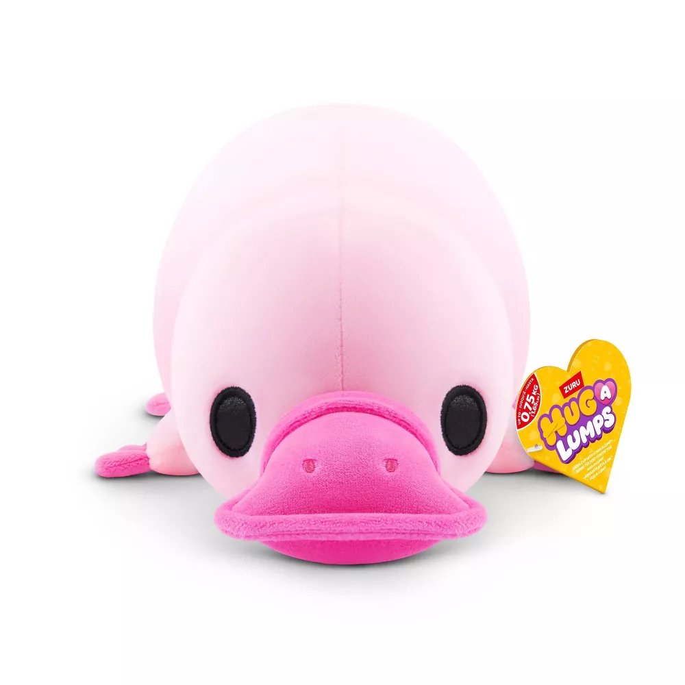 Hug-A-Lumps Platypus by ZURU, Small, 0.75kg/1.65lbs, Cuddly Squishy Weighted Plush, Sleeping Pillow Plush, Stuffed Animal