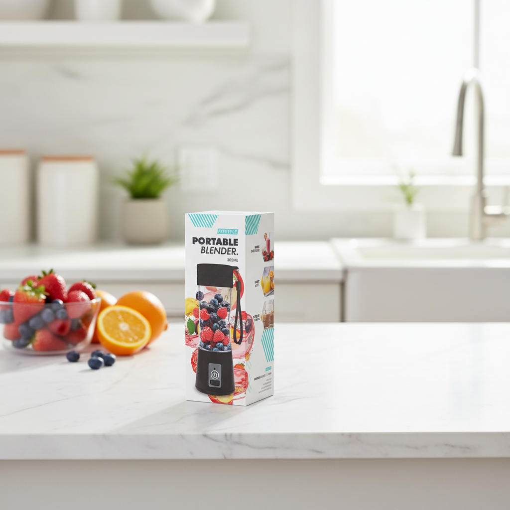 Compact and Powerful Re-Chargeable Portable Blender 380ML