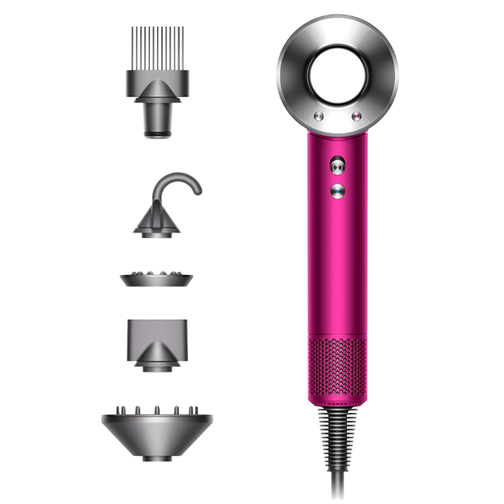 Dyson Supersonic Hair Dryer, Fuchsia/Nickel