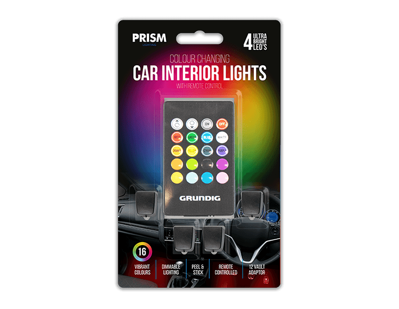 LED Interior Car Lights with Remote