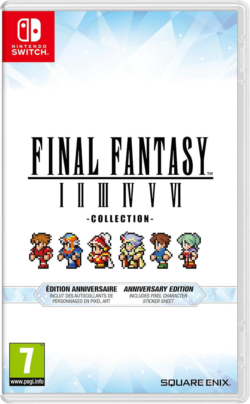 Final Fantasy I-VI Pixel Remaster Collection [Anniversary Edition] (Nintendo Switch)