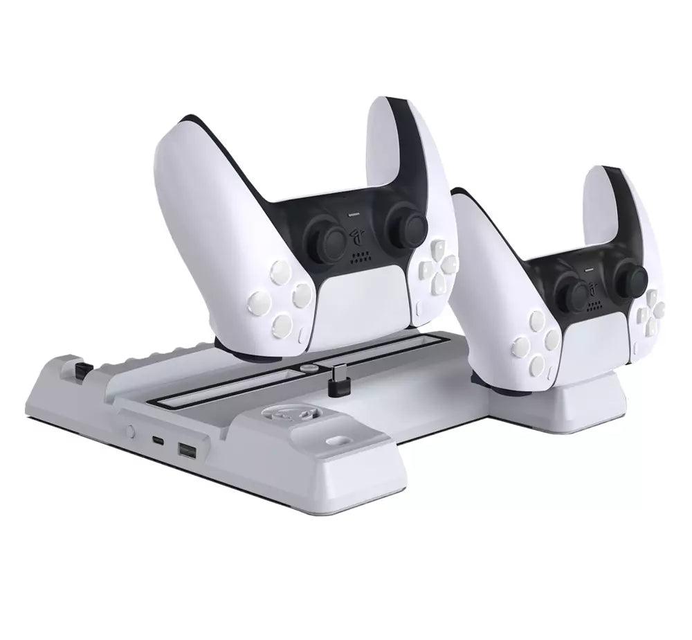 Dobe Multifunctional Cooling & Charging Stand for PlayStation 5 White