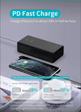 Romoss 40,000mAh 18W Digital Display Metal Powerbank Black