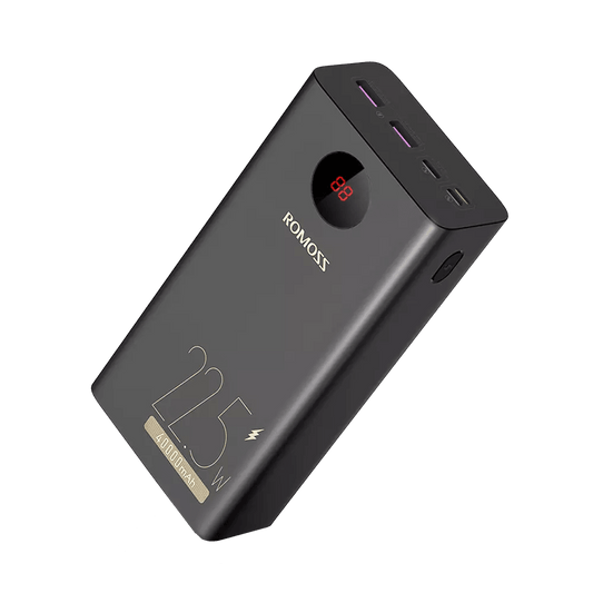 Romoss 40,000mAh 22.5W Digital Display Metal Powerbank Black