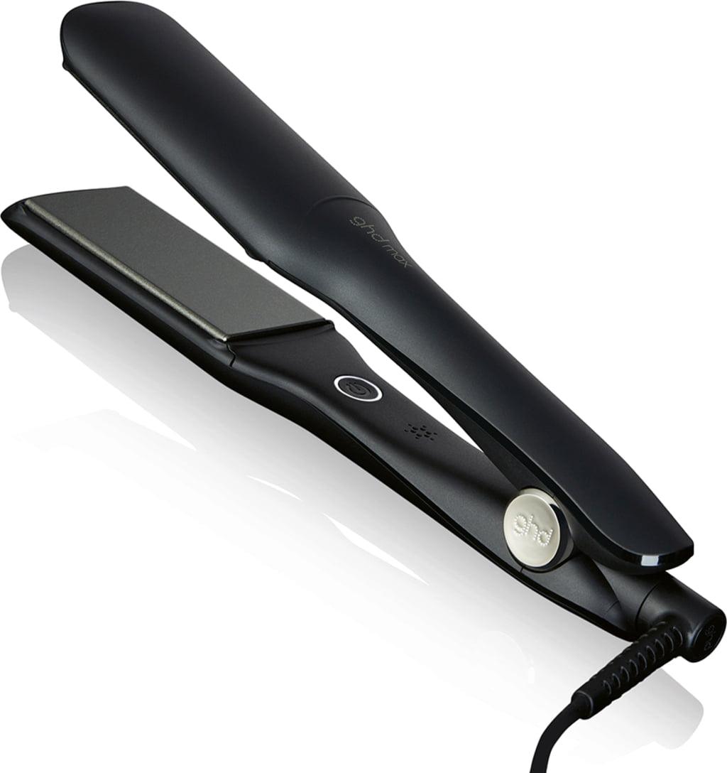 ghd Max Wide Plate Hair Straightener - 70% Larger Ceramic Plates For Smooth Sleek Results, Ideal For Long, Thick, Curly Hair Types, 30 Sec Heat Up Time, Auto Sleep Mode, Up To 3x Less Frizz