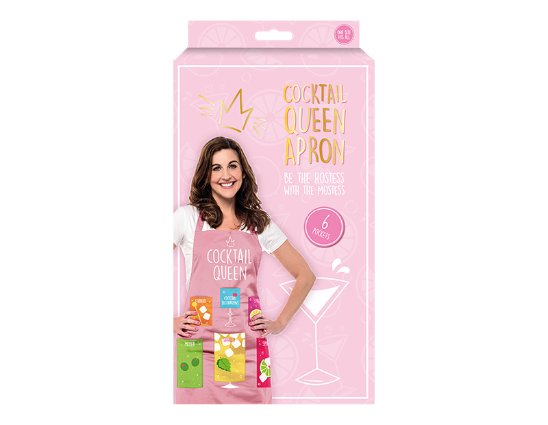 Cocktail Queen Apron