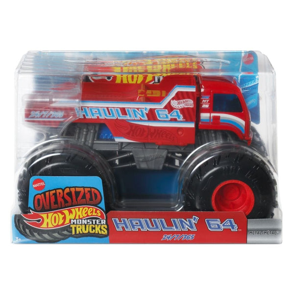 Hot Wheels Oversized Monster Trucks Assorted, Random Delivery