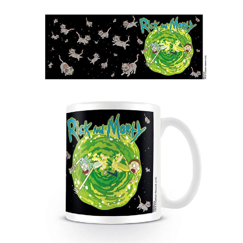 Rick And Morty Floating Cat Dimension Mug