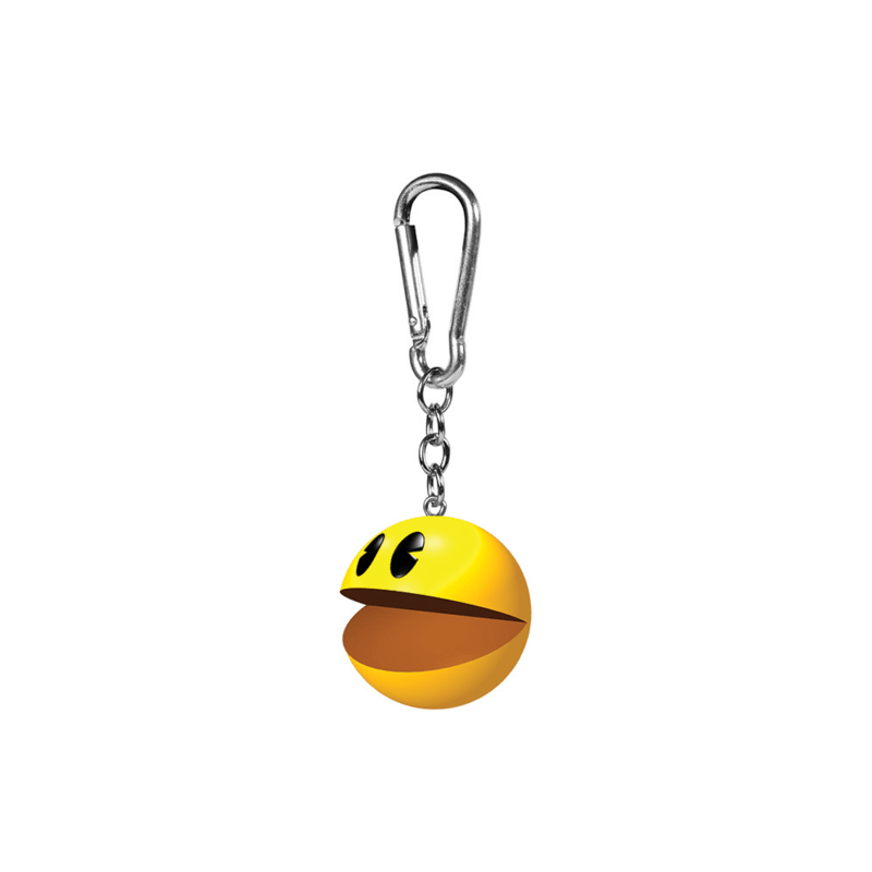 Pac-Man 3D Keychain Keyring Pixel