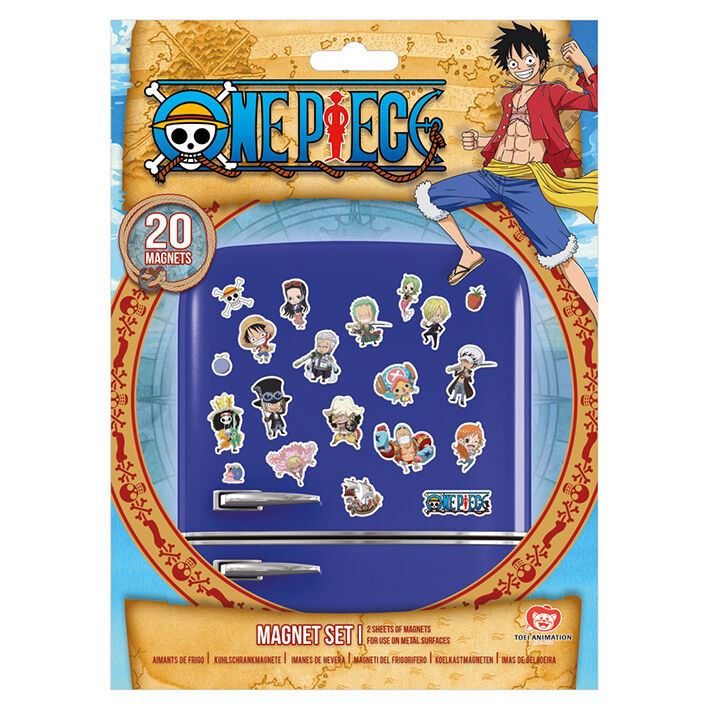One Piece (Chibi) Magnet Set