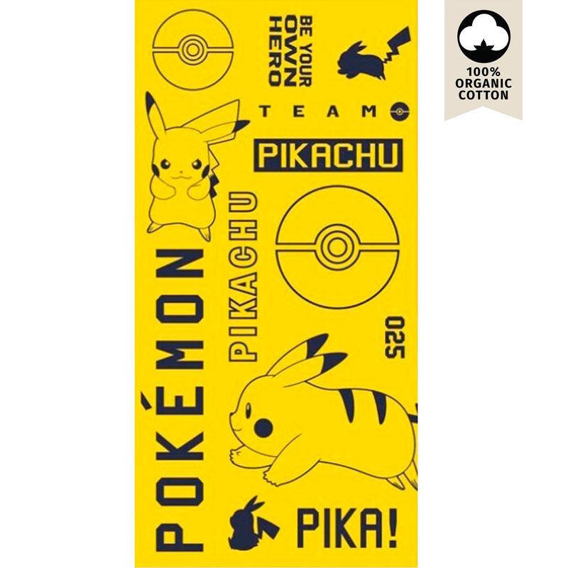 Pokemon Pikachu beach towel cotton