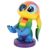 Disney Stitch Rainbow figure clamping bracket Cable guy 20cm