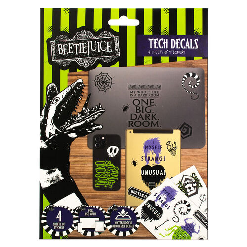 Beetlejuice Device Sticker Set