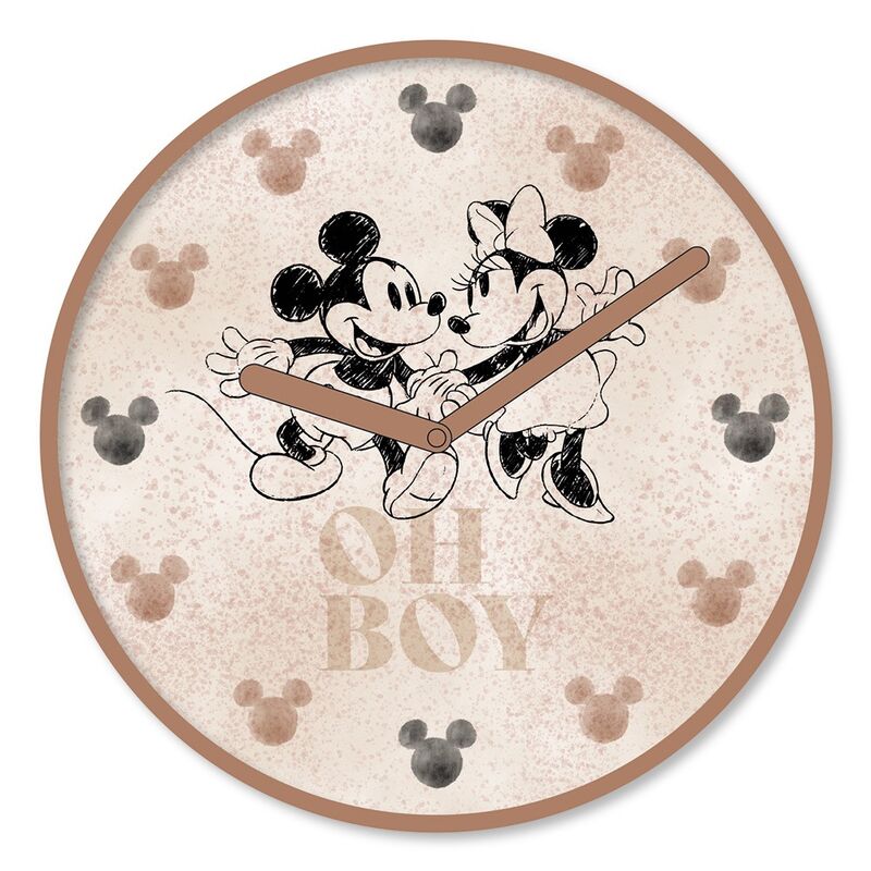 Disney Mickey Mouse (Blush) Wall Clock