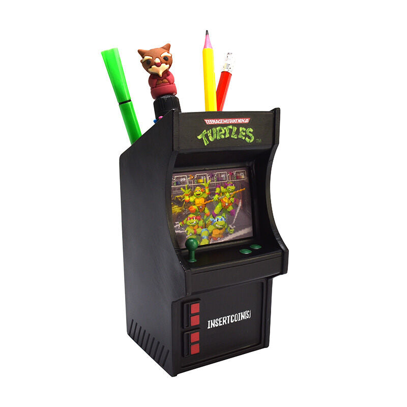 Teenage Mutant Ninja Turtles 3D Arcade Machine Pen Pot 15 cm