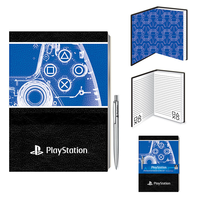 Playstation Premium A5 notebook with pen Playstation 21 x 15 cm