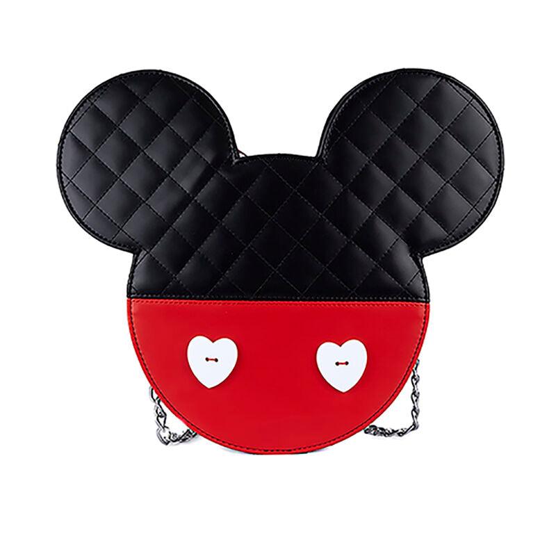 Reversible Mickey & Minnie Valentine's Day shoulder bag 28,6 cm