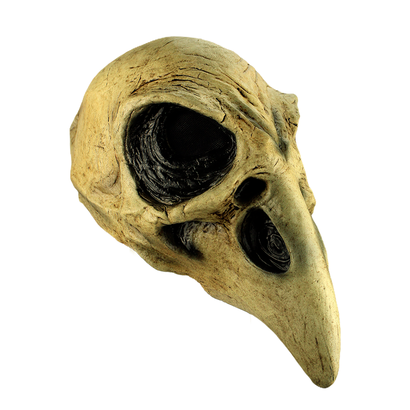 Ghoulish Adult Crow Skull Costume Mask