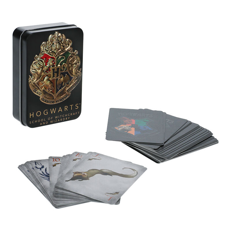 Hogwarts Crest and Houses playing card deck