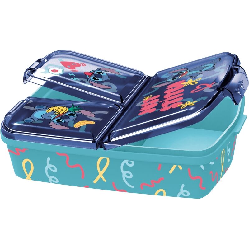 Multiple Lunch box Stitch and palms 3 compartments