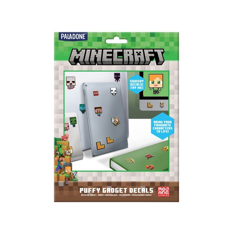 Minecraft Puffy Gadget Decals 21 x 15 cm