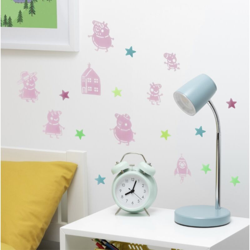 Peppa Pig Glow in the Dark Wall Decal Stars