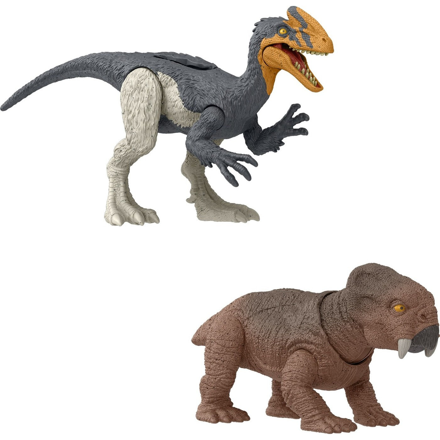 Jurassic World Chaos Theory Epic Evolution Guanlong vs. Lystrosaurus Action Figure Danger Pack
