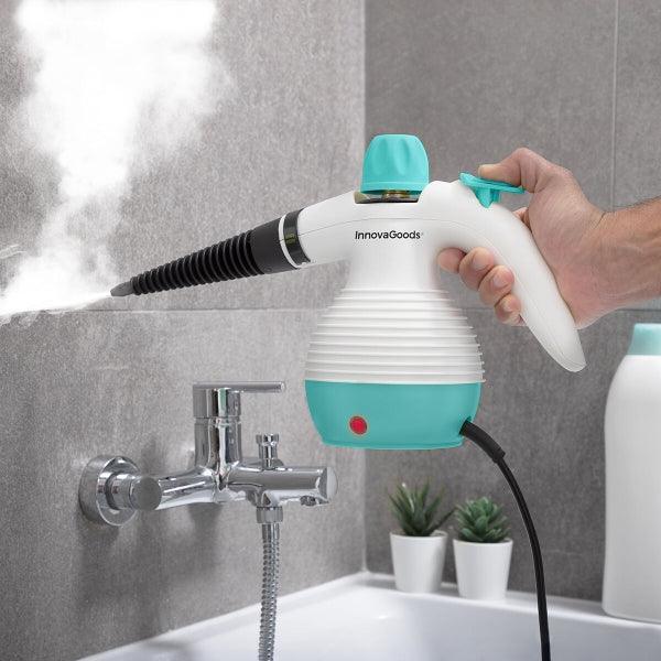 Multi-purpose, 9-in-1 Hand-held Steamer with Accessories Steany InnovaGoods 0,35 L 3 Bar 1000W