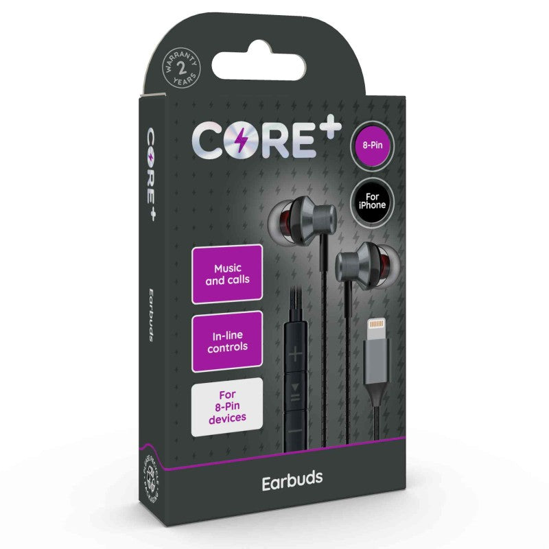 Premium Wired Earbuds - iPhone (Lightning)