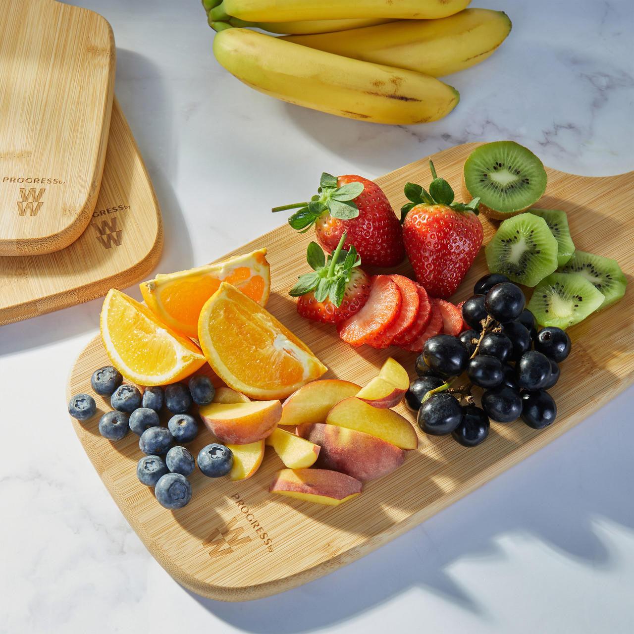 Weight Watchers Bamboo Chopping Board Set, 3 Piece