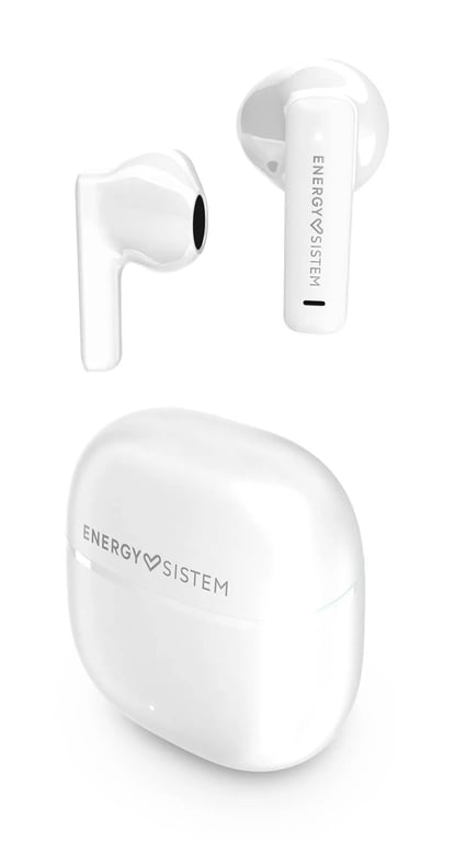 Energy Sistem Street Music Wireless Bluetooth Earbuds - White