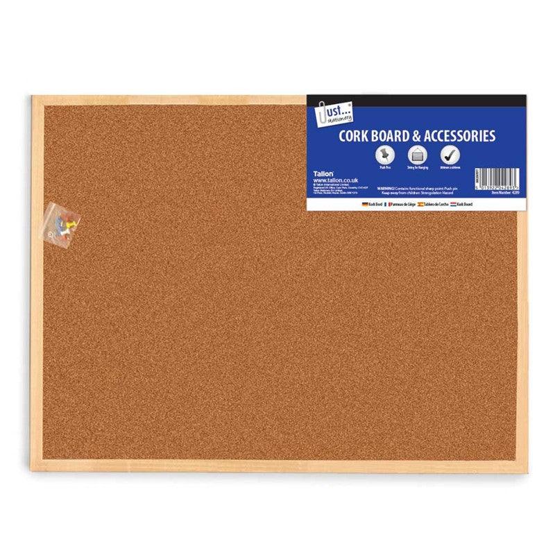 Just Stationery Cork Board 600 x 800mm