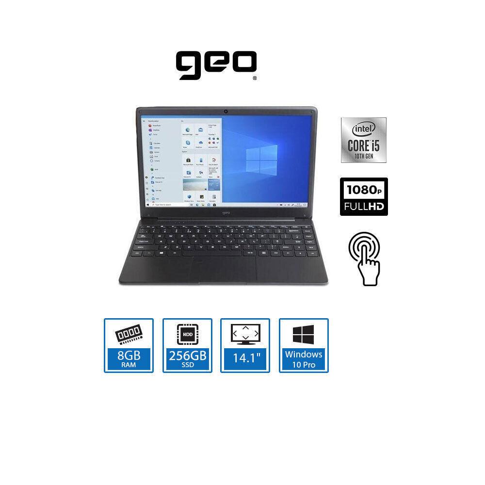 Geo Infinity GeoBook 540, 14 inch Full HD Screen. Intel Core i5-10210U 10th Gen, 8GB RAM, 256GB SSD, Windows 10 Pro