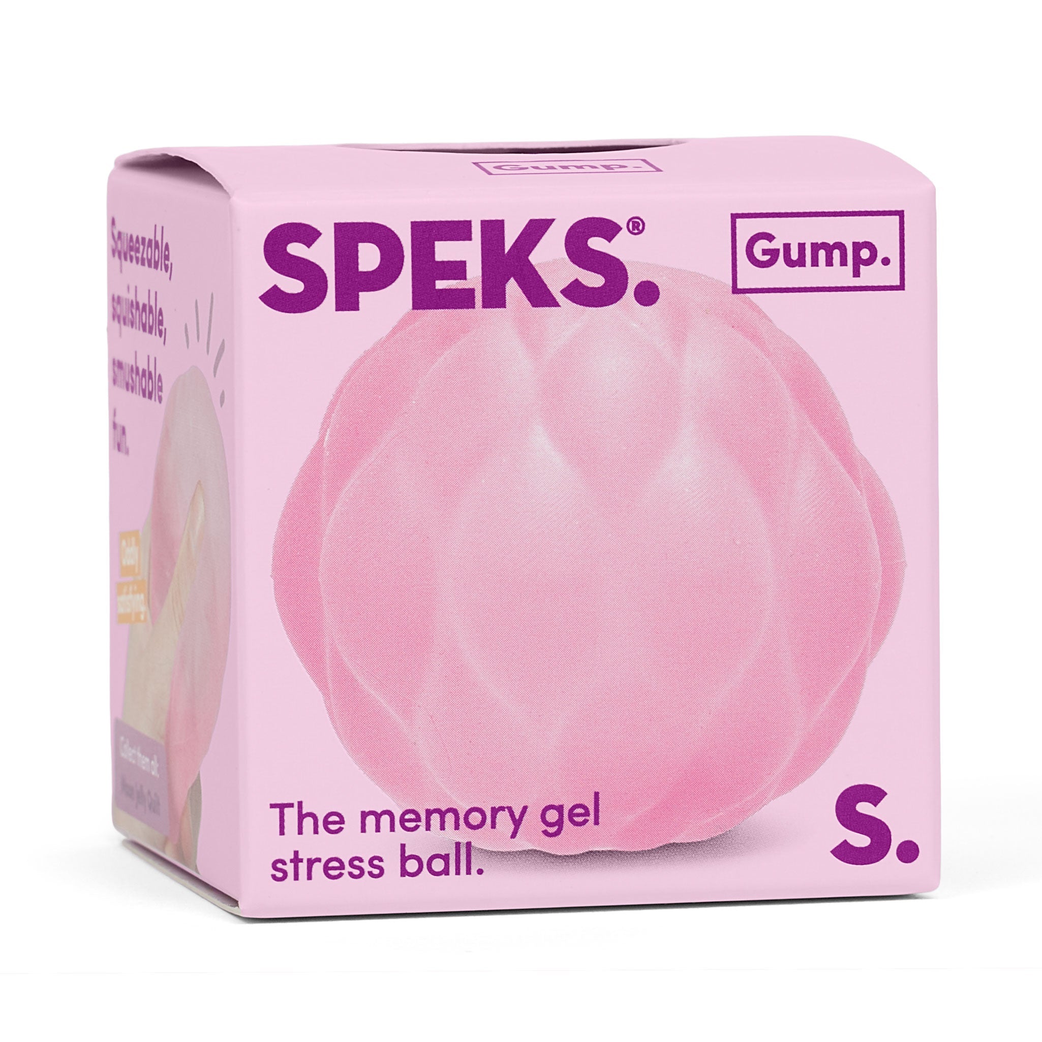 Speks Gump Surface (Single Colours) - The Memory Gel Stress Ball - Moon Jelly Quilt