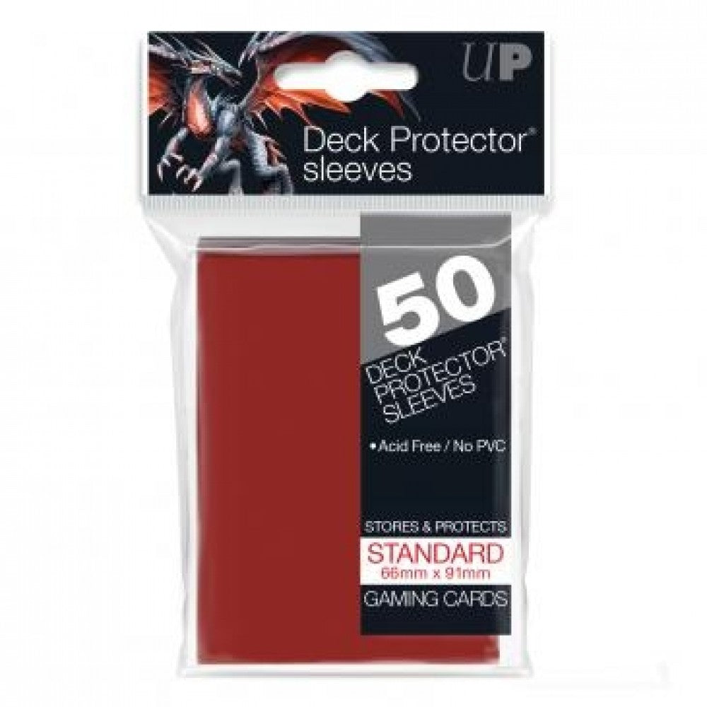 Ultra Pro Sleeves Red