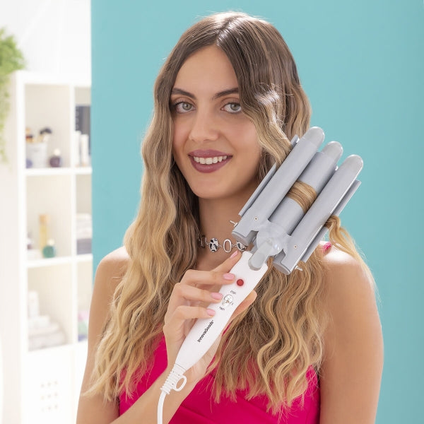 Triple Ceramic Styling Curling Iron Triler