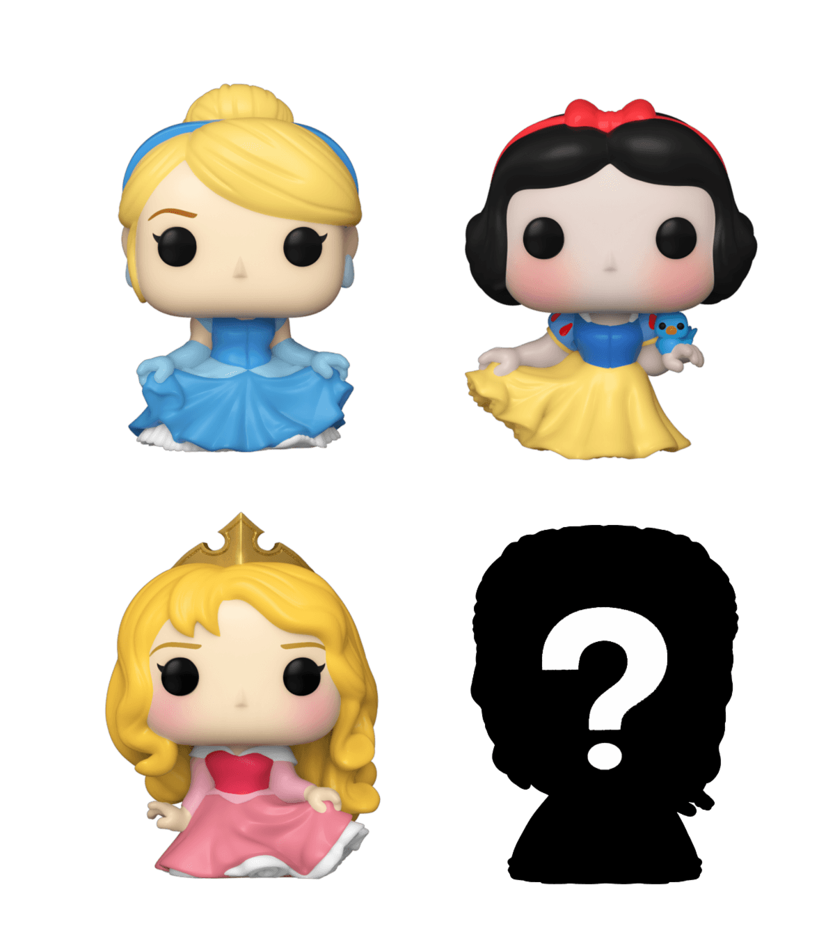 Bitty POP: Disney P - Cinderella 4PK