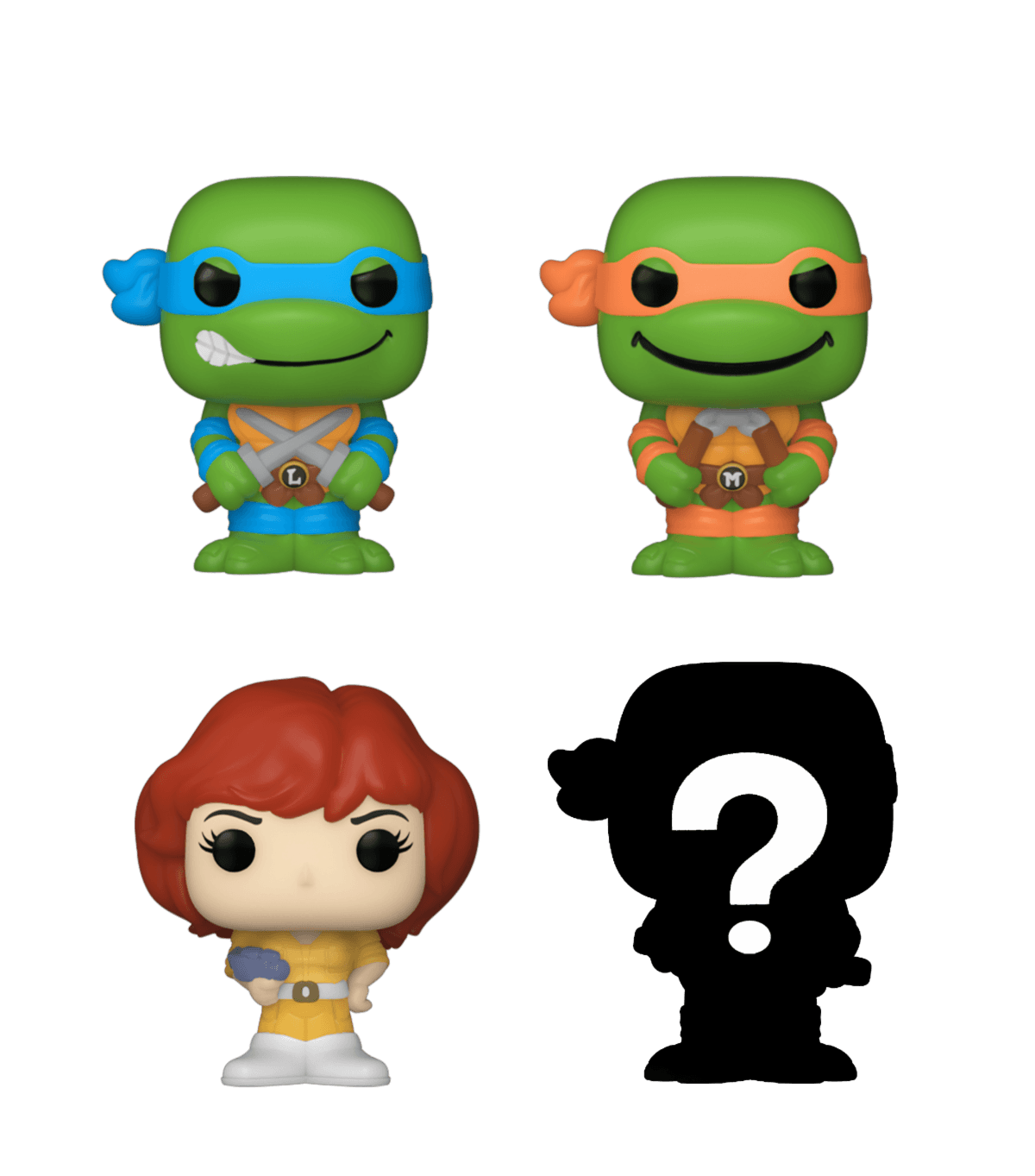 Bitty POP: Teenage Mutant Ninja Turtles - Leonardo 4PK