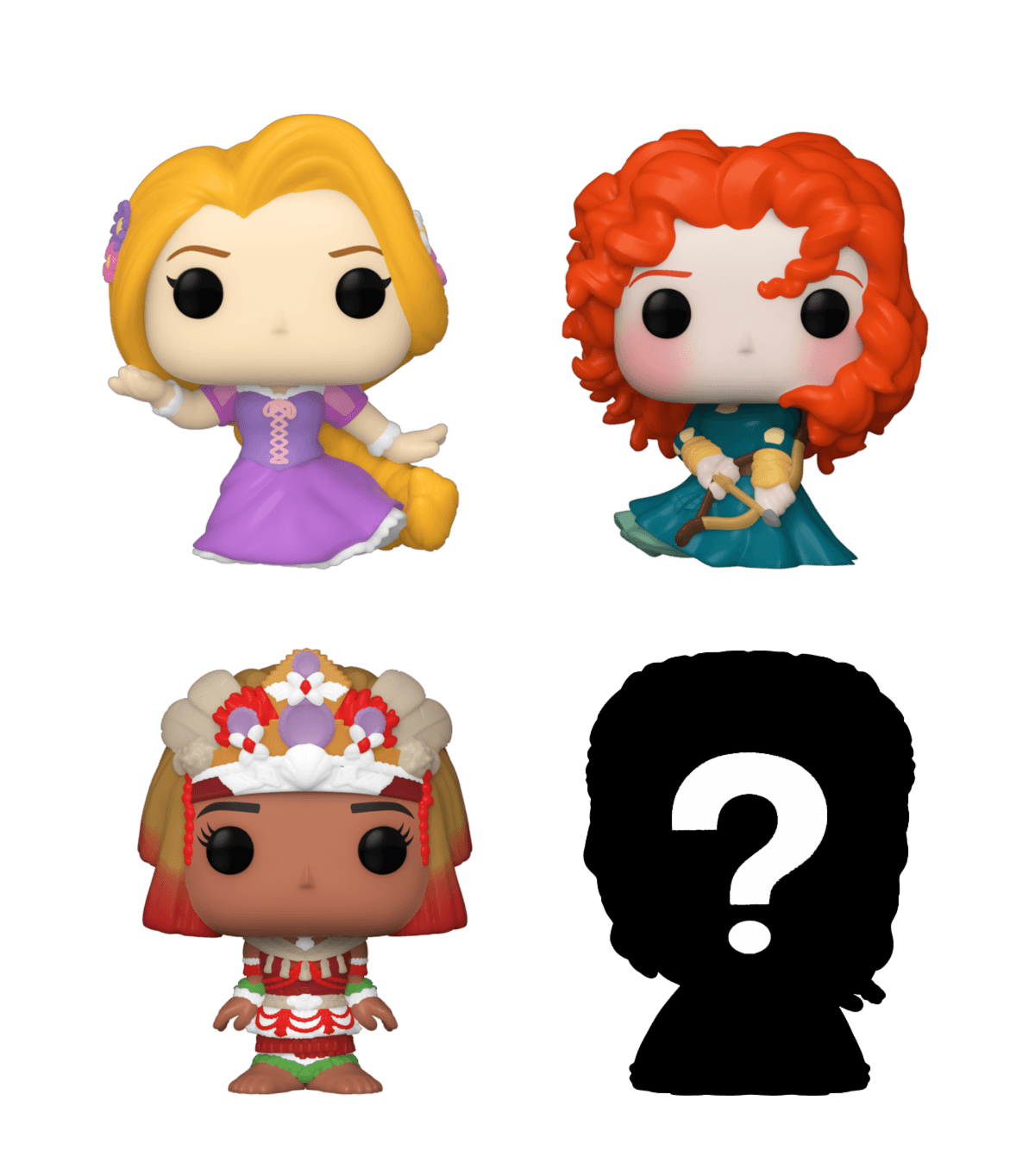 Bitty POP: Disney P - Rapunzel 4PK