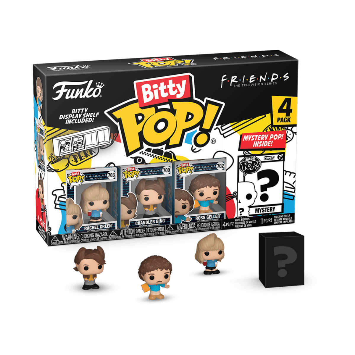 Funko POP! Funko Bitty POP: Friends 4PK - Rachel