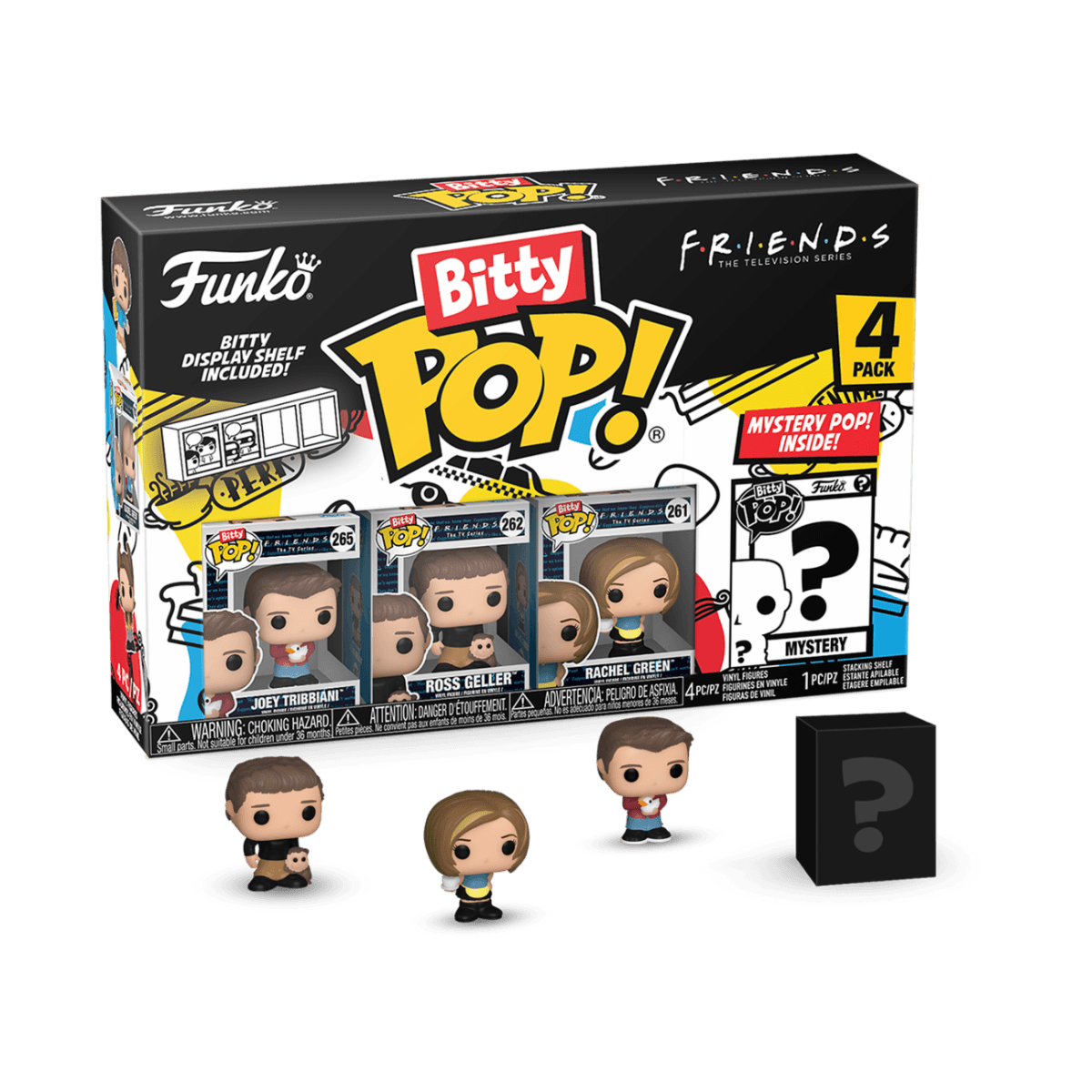 Funko POP! Funko Bitty POP: Friends 4PK - Joey