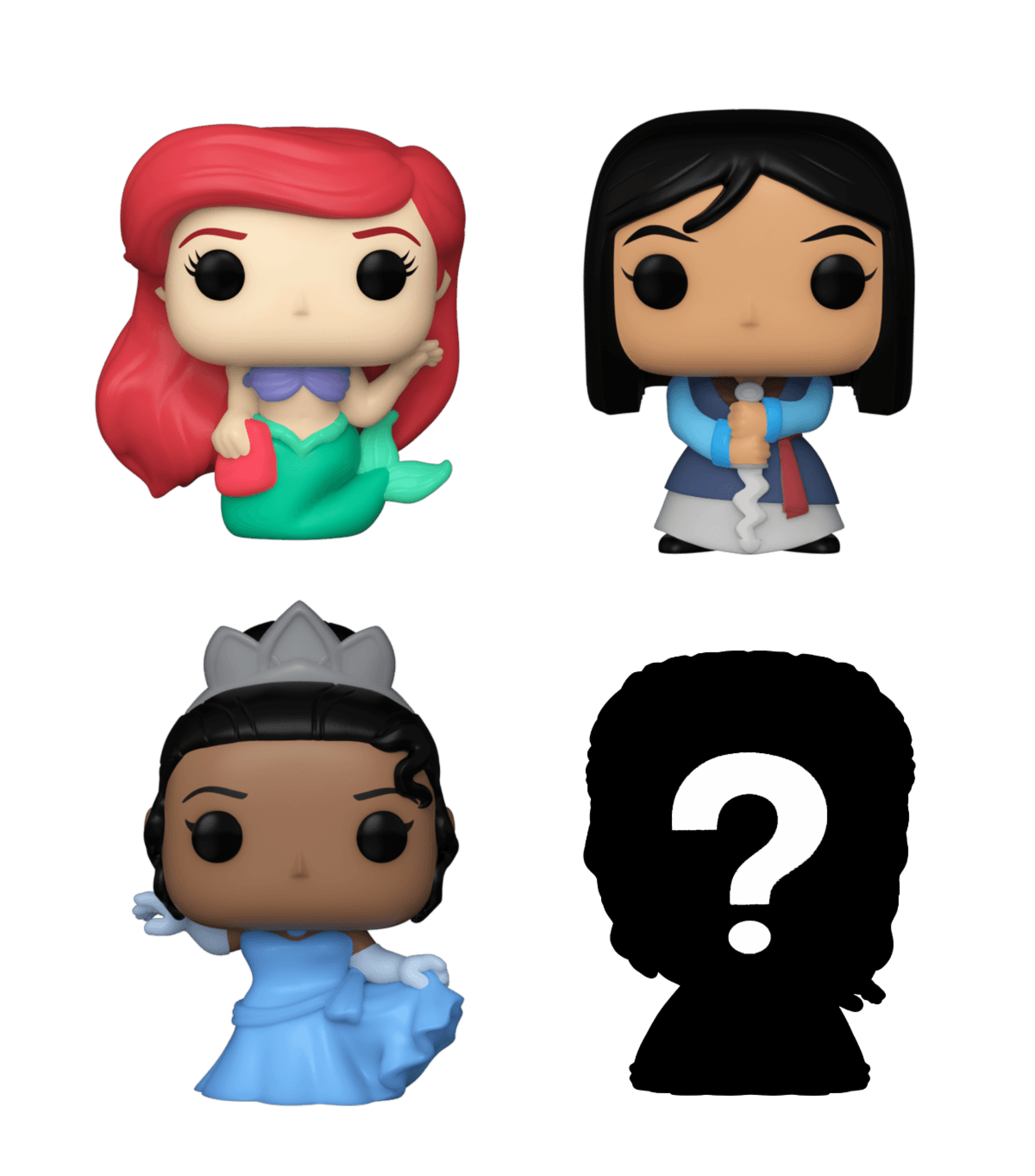 Bitty POP: Disney P - Ariel 4PK